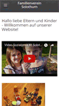 Mobile Screenshot of familienverein-so.ch